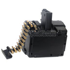 Golden Eagle 2600rd Elektrisch Trommelmagazin Geeignet für Golden Eagle FightLite MCR LMG M4 Serie AEG Gewehre Airsoft Schwarz