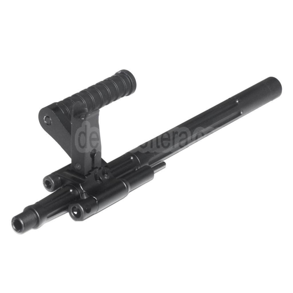Golden Eagle 315mm 10/11 Zoll Außenlauf Set -14mm CCW Gegen den Uhrzeigersinn Geeignet für Golden Eagle FightLite MCR LMG AEG Gewehre Airsoft Schwarz