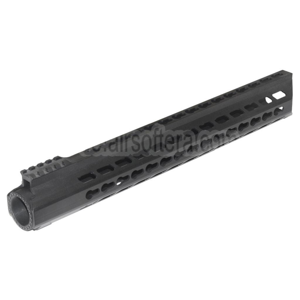 Golden Eagle 390mm Aluminum Free Float Keymod RAS Handschutz Schienen System Geeignet für Golden Eagle 3202 M200 Sniper Gewehre Airsoft Schwarz