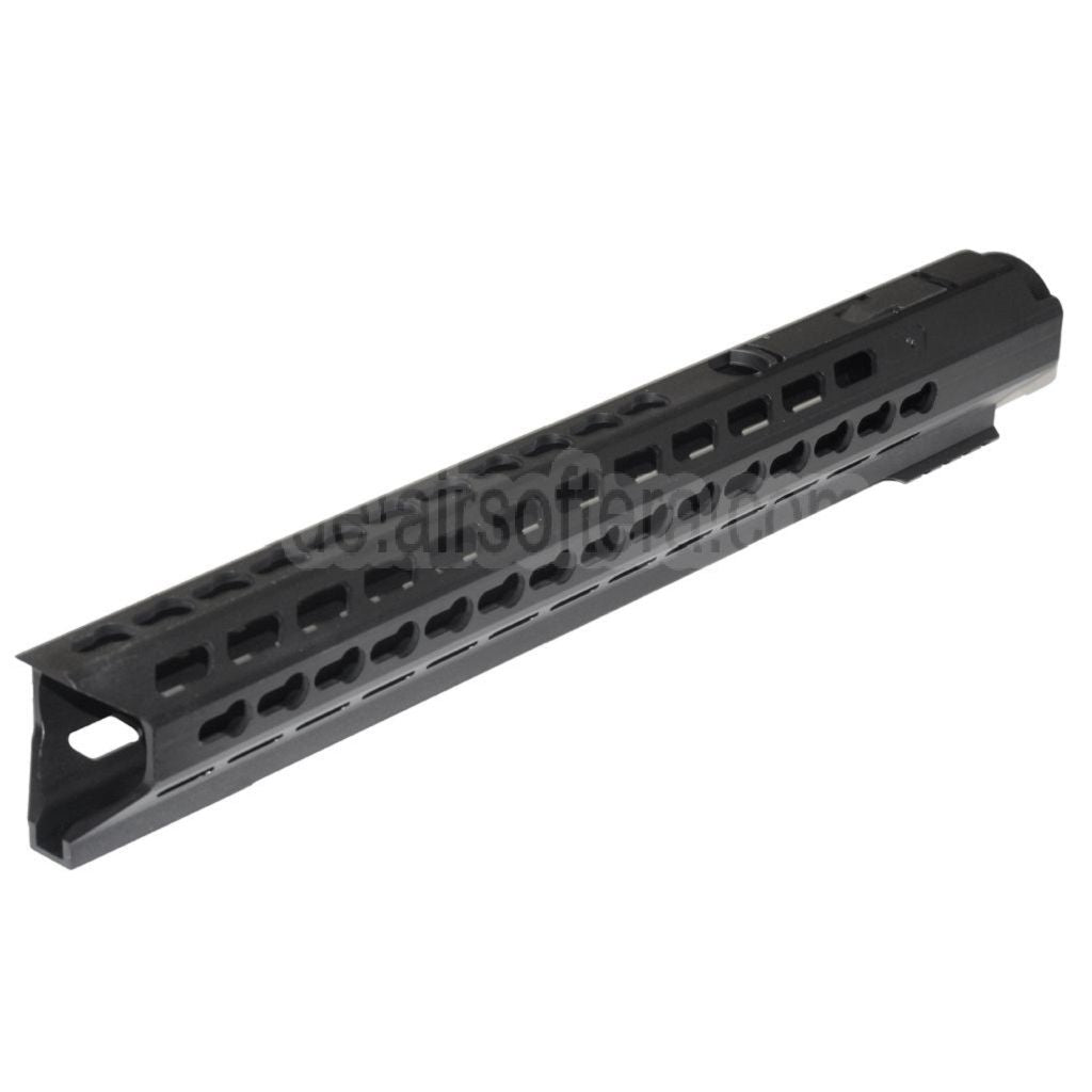 Golden Eagle 390mm Aluminum Free Float Keymod RAS Handschutz Schienen System Geeignet für Golden Eagle 3202 M200 Sniper Gewehre Airsoft Schwarz