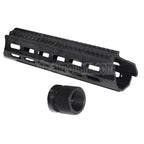 Golden Eagle 290mm Aluminum Free Float M-LOK RAS Handschutz Schienen System Geeignet für Golden Eagle 3203 M200 Sniper Gewehre Airsoft Schwarz