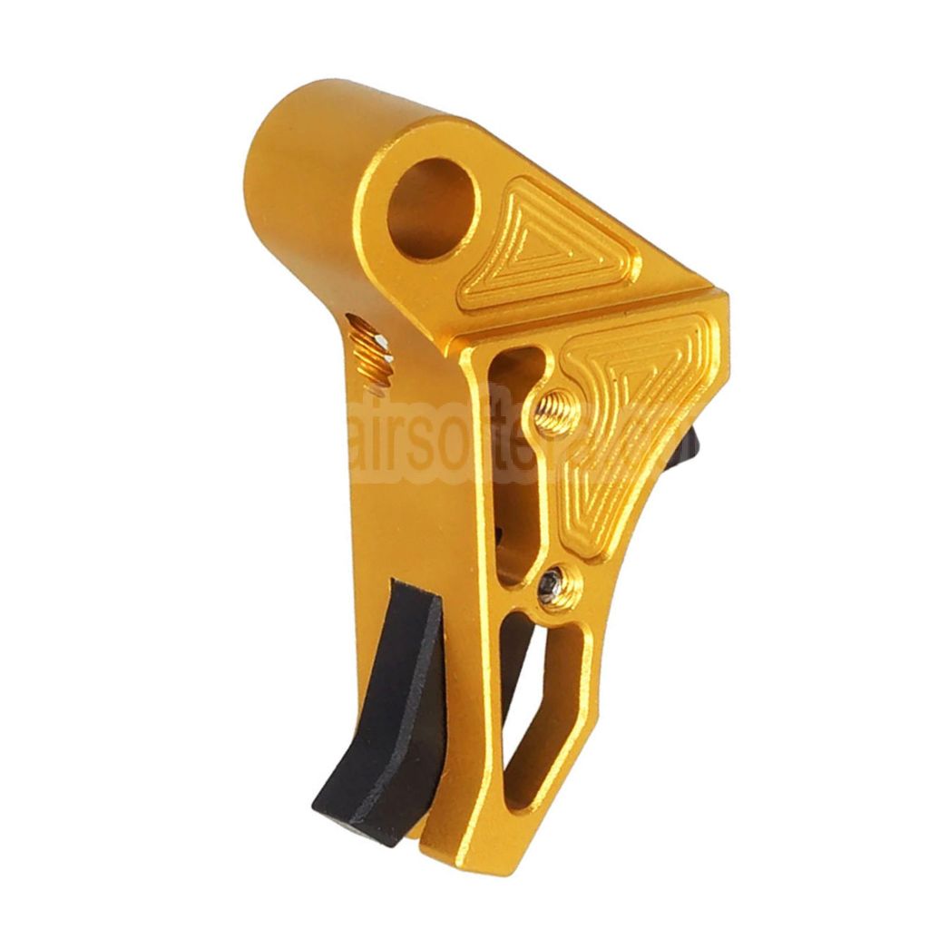 5KU EX Stil CNC Aluminium Abzug geeignet für WE Tokyo Marui G17 G19 G34 Serie GBB Pistolen Airsoft