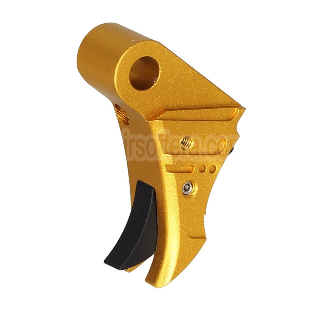 5KU SSVI Stil CNC Aluminium Abzug geeignet für WE Tokyo Marui G17 G19 G34 Serie GBB Pistolen Airsoft