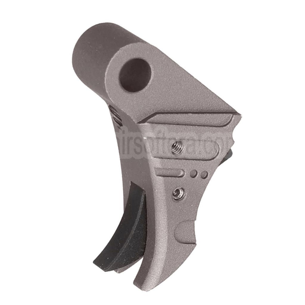 5KU SSVI Stil CNC Aluminium Abzug geeignet für WE Tokyo Marui G17 G19 G34 Serie GBB Pistolen Airsoft