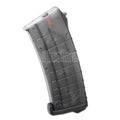 PTS 155rd TPM-AK Mid-Cap Magazin Geeignet für AK Serie AEG Gewehre Airsoft Durchscheinend Schwarz