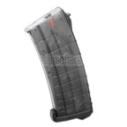 PTS 155rd TPM-AK Mid-Cap Magazin Geeignet für AK Serie AEG Gewehre Airsoft Durchscheinend Schwarz
