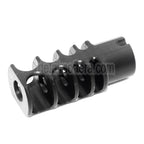 5KU 53mm RRD-4C Slim Mündungsbremse Mündungsfeuerdämpfer Geeignet für -14mm CCW Gegen den Uhrzeigersinn Lauf Gewehre Airsoft Schwarz