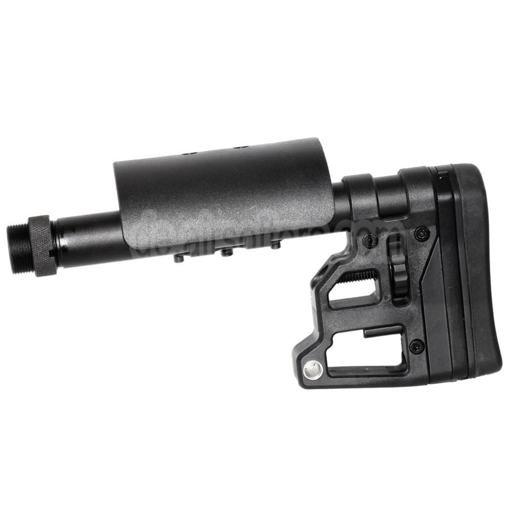 CYMA Taktischer SPR Schaft Geeignet für CYMA CM708 Serie Scharfschützen gewehre / Tokyo Marui M4 AEG Gewehre Airsoft Schwarz