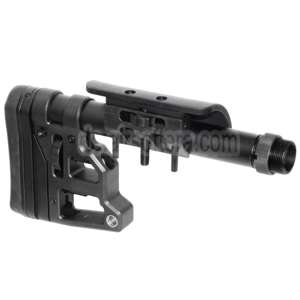 CYMA Taktischer SPR Schaft Geeignet für CYMA CM708 Serie Scharfschützen gewehre / Tokyo Marui M4 AEG Gewehre Airsoft Schwarz