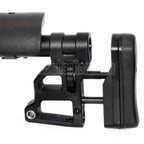 CYMA Taktischer SPR Schaft Geeignet für CYMA CM708 Serie Scharfschützen gewehre / Tokyo Marui M4 AEG Gewehre Airsoft Schwarz