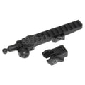 DOUBLE BELL KAC Stil Klappvisierschienensatz Geeignet für G36 Serie AEG GBB Gewehre Airsoft Schwarz