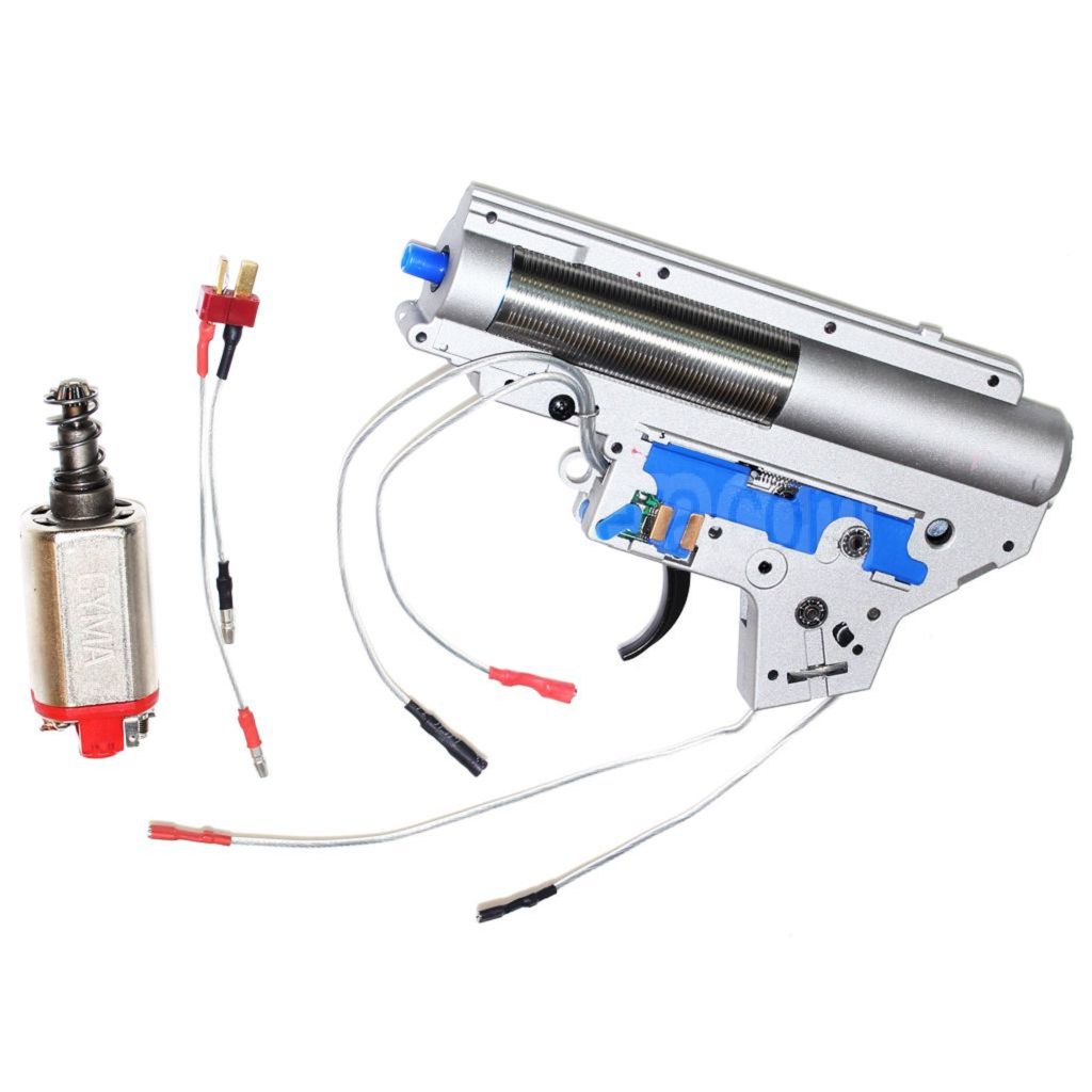 CYMA Platinum Serie EFCS Version ECU High Torque Motor Version 2 V2 Getriebe geeignet für M4 M16 Serie AEG Gewehr Airsoft