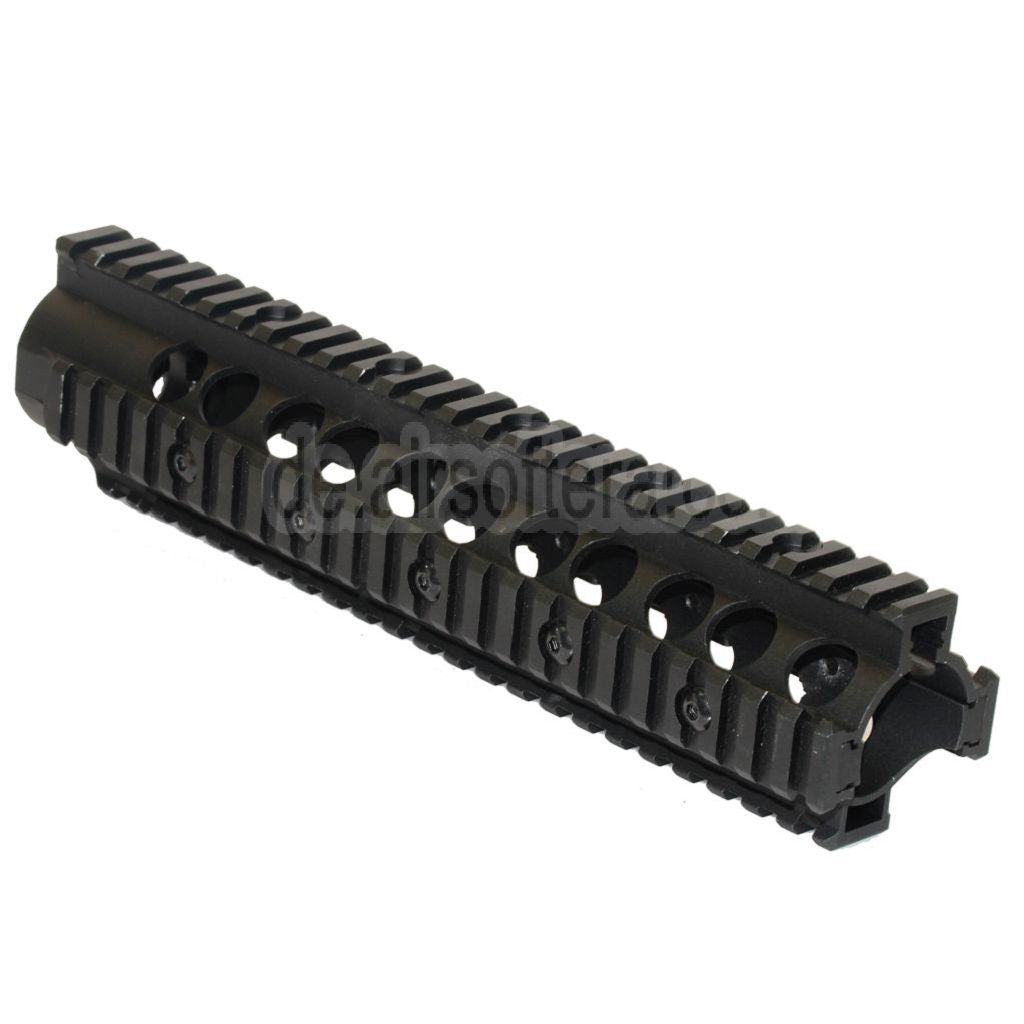 CYMA 10.5 Zoll 265mm Aluminum Oberes Schneiden RAS Handschutz Schienen System Geeignet für CYMA G&P VFC King Arms Tokyo Marui M4 AEG GBB Gewehre Airsoft Schwarz