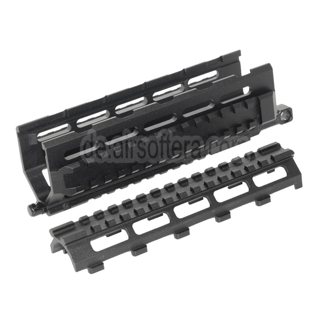 CYMA 170mm Aluminum Handschutz Schienen System Geeignet für CYMA Tokyo Marui SIG 552 AEG Gewehre Airsoft Schwarz