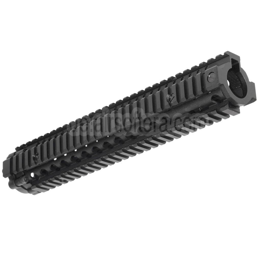 CYMA 304mm Aluminum MK18 Stil RAS Handschutz Schienen System Geeignet für CYMA M4 M16 AEG Gewehre Airsoft Schwarz