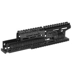 CYMA 276mm Aluminum AK Modular KeyMod RIS Handschutz Schienen System Geeignet für CYMA E&L Tokyo Marui AK Serie AEG Gewehre Airsoft Schwarz