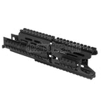 CYMA 276mm Aluminum AK Modular KeyMod RIS Handschutz Schienen System Geeignet für CYMA E&L Tokyo Marui AK Serie AEG Gewehre Airsoft Schwarz