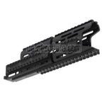 CYMA 276mm Aluminum AK Modular KeyMod RIS Handschutz Schienen System Geeignet für CYMA E&L Tokyo Marui AK Serie AEG Gewehre Airsoft Schwarz