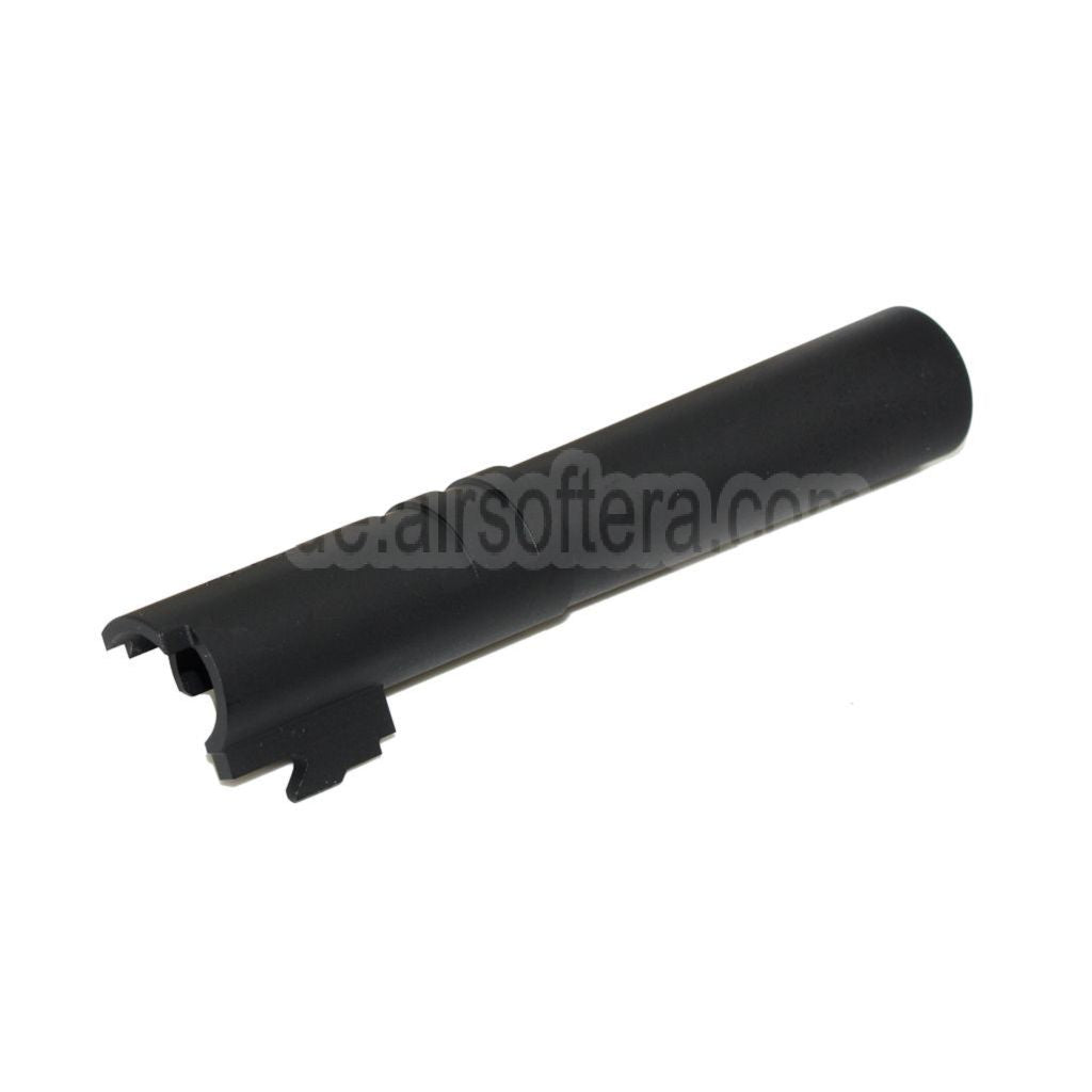 5KU 4.3 Zoll Edelstahl Äußerer Lauf +11mm CW im Uhrzeigersinn Geeignet für Tokyo Marui Hi-Capa 4.3 GBB Pistolen Airsoft