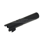 5KU 4.3 Zoll Edelstahl Äußerer Lauf +11mm CW im Uhrzeigersinn Geeignet für Tokyo Marui Hi-Capa 4.3 GBB Pistolen Airsoft