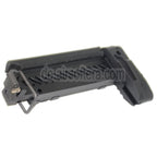 5KU PT-1 AK Seitlich klappbarer Schaft Geeignet für CYMA D-Boys LCT GHK Tokyo Marui AK Serie AEG GBB Gewehre Airsoft Schwarz