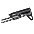 5KU PDW Einziehbarer Schiebeschaft Geeignet für GHK VFC WE (WE-TECH) WA M4 Serie GBB Gewehre Airsoft Schwarz