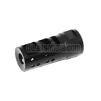 AirsoftEra 53mm R2 556 Stil Metall Mündungsbremse Mündungsfeuerdämpfer Geeignet für -14mm CCW Gegen den Uhrzeigersinn Lauf Gewehre