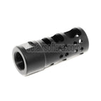 AirsoftEra 53mm R2 556 Stil Metall Mündungsbremse Mündungsfeuerdämpfer Geeignet für -14mm CCW Gegen den Uhrzeigersinn Lauf Gewehre