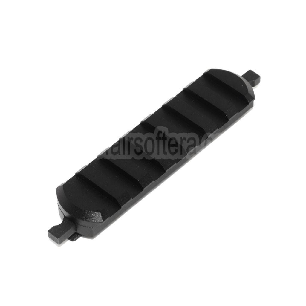 AirsoftEra 7-Slots Schienenabschnitt M-LOK QD Halterung Schwarz