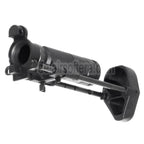 AirsoftEra 6-Position PDW Einziehbarer Schiebeschaft Geeignet für Tokyo Marui MP5K Serie AEG Gewehre Schwarz