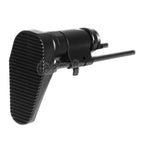 AirsoftEra 6-Position PDW Einziehbarer Schiebeschaft Geeignet für Tokyo Marui M4 Serie AEG Gewehre Schwarz