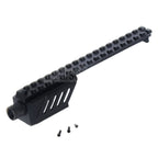 CYMA 187mm Laufverlängerungsbefestigung Schienenmontage Geeignet für CYMA CM127 G18C AEP AEG Pistols Airsoft