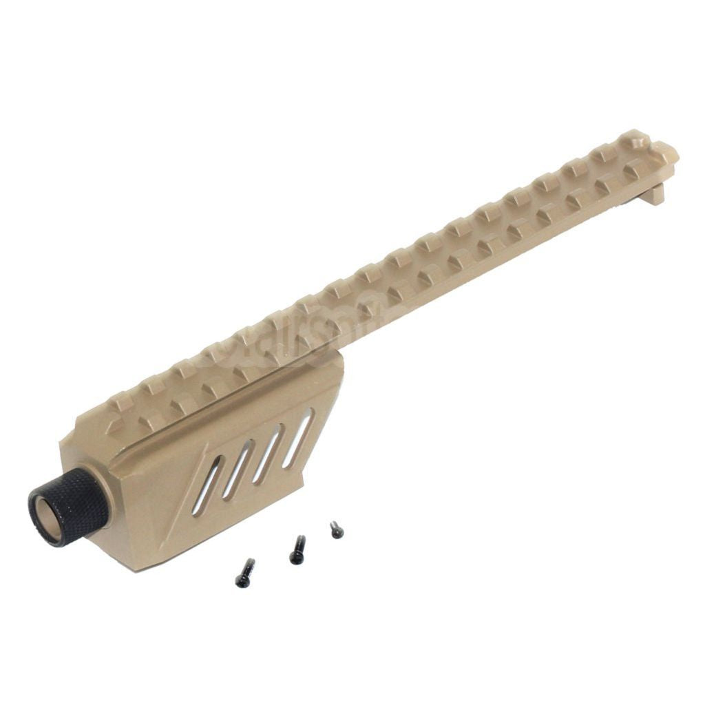 CYMA 187mm Laufverlängerungsbefestigung Schienenmontage Geeignet für CYMA CM127 G18C AEP AEG Pistols Airsoft