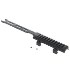 AirsoftEra 295mm Erweiterte Zielfernrohrmontage auf der oberen Schiene Geeignet für CYMA Tokyo Marui MP5 Serie AEG Gewehre Airsoft Schwarz