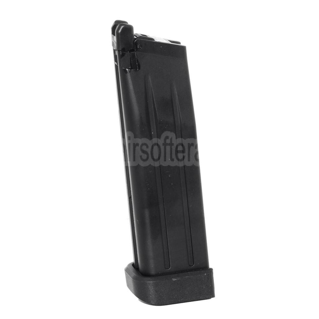 DOUBLE BELL 30rd Gas Magazin Geeignet für Hi-Capa Serie GBB Pistolen Airsoft Schwarz