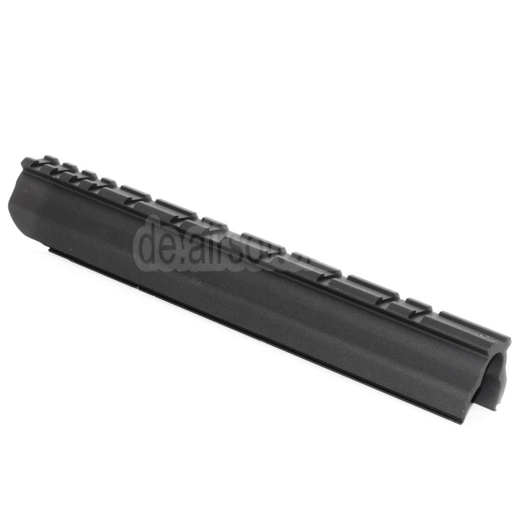 King Arms 218mm FAL Zielfernrohrmontage Basisschienen Gehäuseabdeckung geeignet für AEG-Gewehre der King Arms FAL Serie Airsoft Schwarz