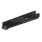 5KU CNC 254mm B30 Stil Langer Unterer Handschutz Schienen System Geeignet für CYMA AKM AK74 AK102 AK104 AK105 AK Serie AEG Gewehre Airsoft Schwarz