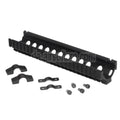 CYMA 242mm Aluminium Untere Handschutz schienen system Geeignet für CYMA G&P Tokyo Marui AK74 Serie AEG Gewehre Airsoft Schwarz