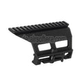 CYMA 155mm Aluminiumschiene QD Zielfernrohrmontage Geeignet für SVD AK Serie AEG Gewehre Airsoft Schwarz