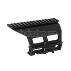 CYMA 155mm Aluminiumschiene QD Zielfernrohrmontage Geeignet für SVD AK Serie AEG Gewehre Airsoft Schwarz