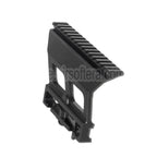 CYMA 155mm Aluminiumschiene QD Zielfernrohrmontage Geeignet für SVD AK Serie AEG Gewehre Airsoft Schwarz
