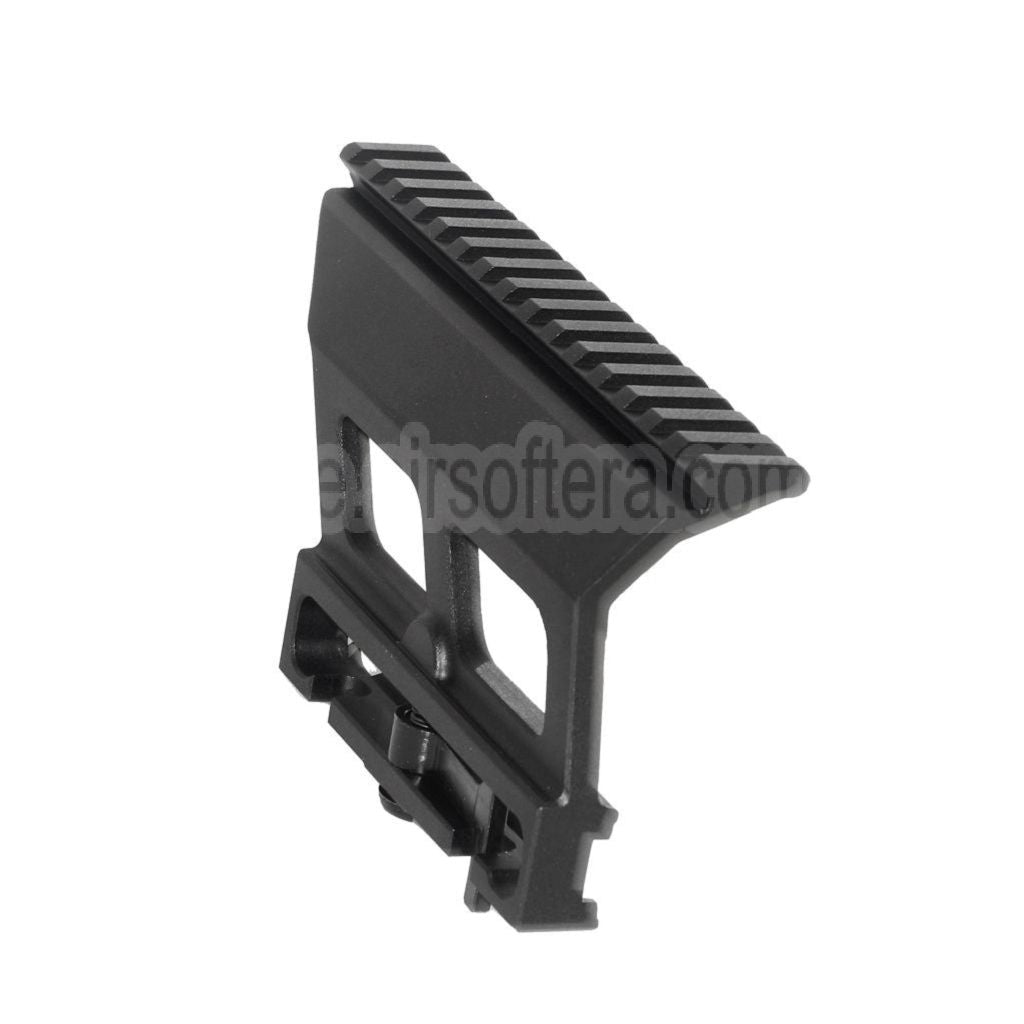 CYMA 155mm Aluminiumschiene QD Zielfernrohrmontage Geeignet für SVD AK Serie AEG Gewehre Airsoft Schwarz