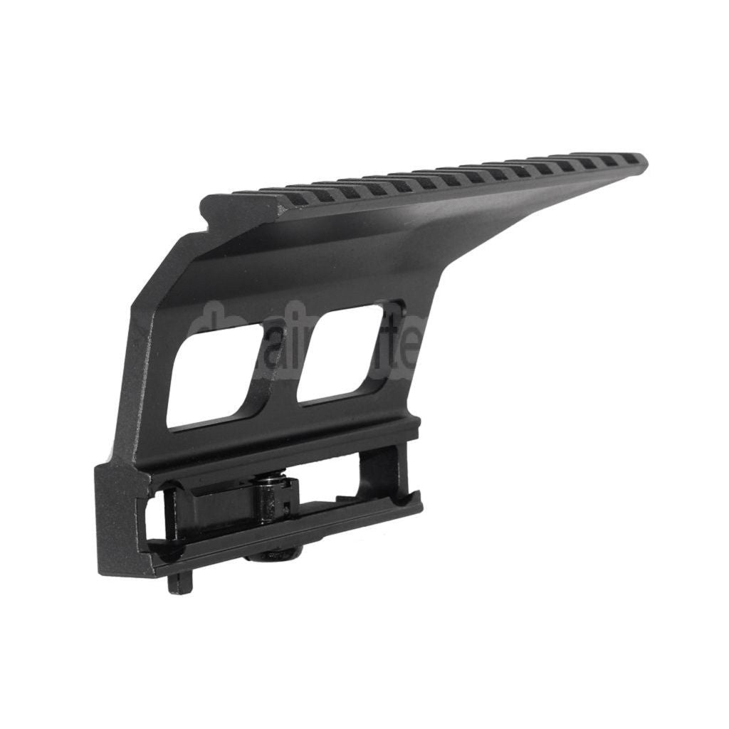 CYMA 155mm Aluminiumschiene QD Zielfernrohrmontage Geeignet für SVD AK Serie AEG Gewehre Airsoft Schwarz