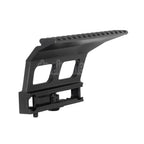 CYMA 155mm Aluminiumschiene QD Zielfernrohrmontage Geeignet für SVD AK Serie AEG Gewehre Airsoft Schwarz