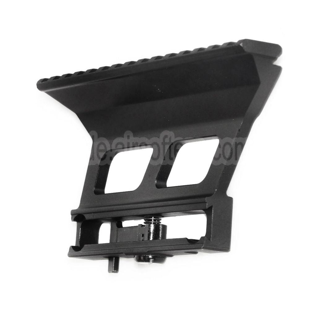 CYMA 155mm Aluminiumschiene QD Zielfernrohrmontage Geeignet für SVD AK Serie AEG Gewehre Airsoft Schwarz