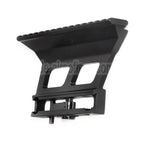 CYMA 155mm Aluminiumschiene QD Zielfernrohrmontage Geeignet für SVD AK Serie AEG Gewehre Airsoft Schwarz
