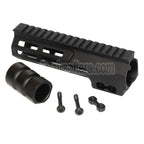 CYMA 178mm 7 Zoll MK16 M-LOK Handschutz schienen system Geeignet für M4 M16 Serie AEG Gewehre Airsoft Schwarz