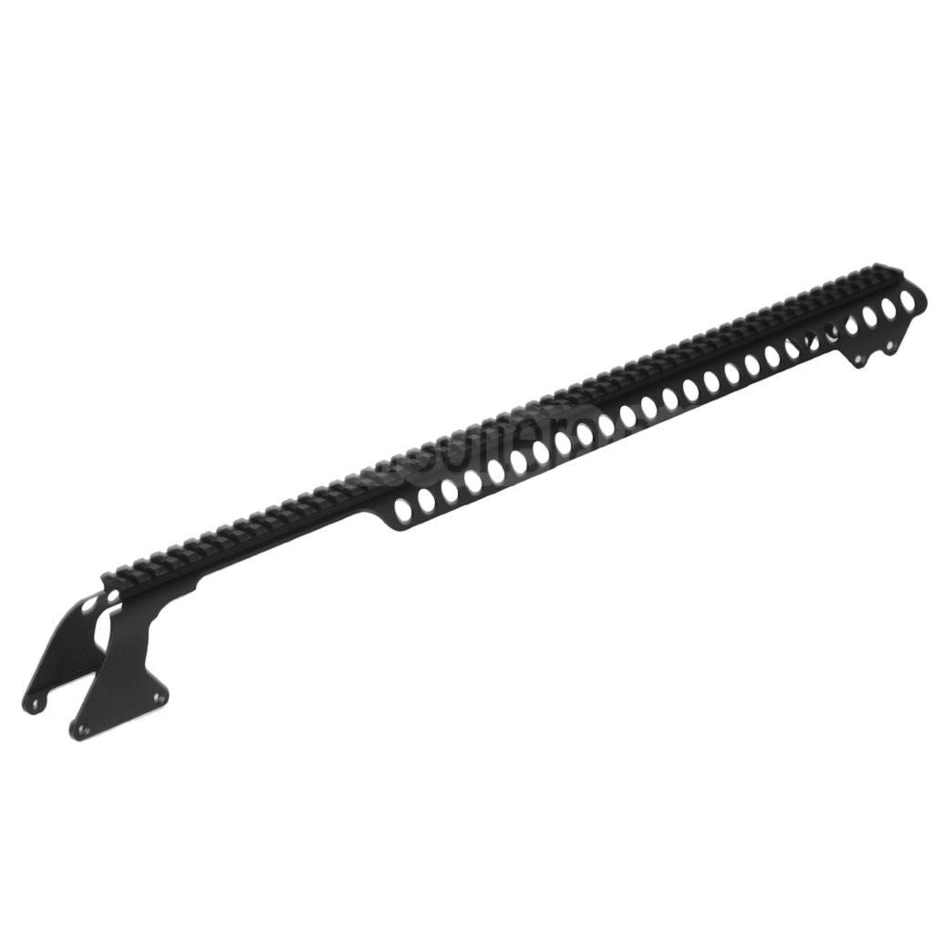 CYMA 537mm Aluminium Ober schienen System Geeignet für CYMA Tokyo Marui M870 Serie Schrotflinte Airsoft Schwarz