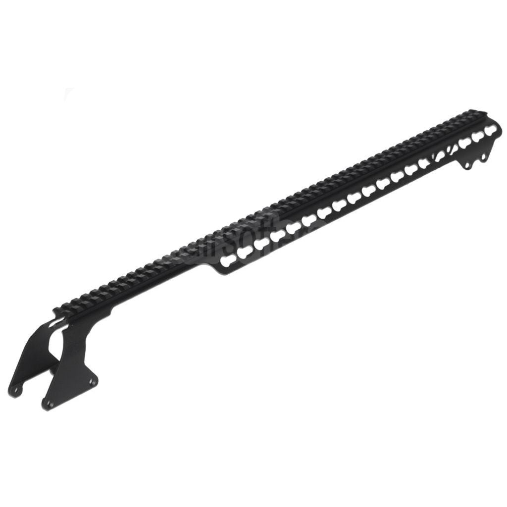 CYMA 537mm Aluminium KeyMod Ober schienen System Geeignet für CYMA Tokyo Marui M870 Serie Schrotflinte Airsoft Schwarz