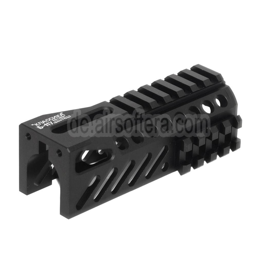 5KU CNC 119mm B-11 Klassischer Unterteil Handschutz Schienen System Geeignet für D-Boys LCT GHK Tokyo Marui AKS-74U Serie AEG GBB Gewehre Airsoft